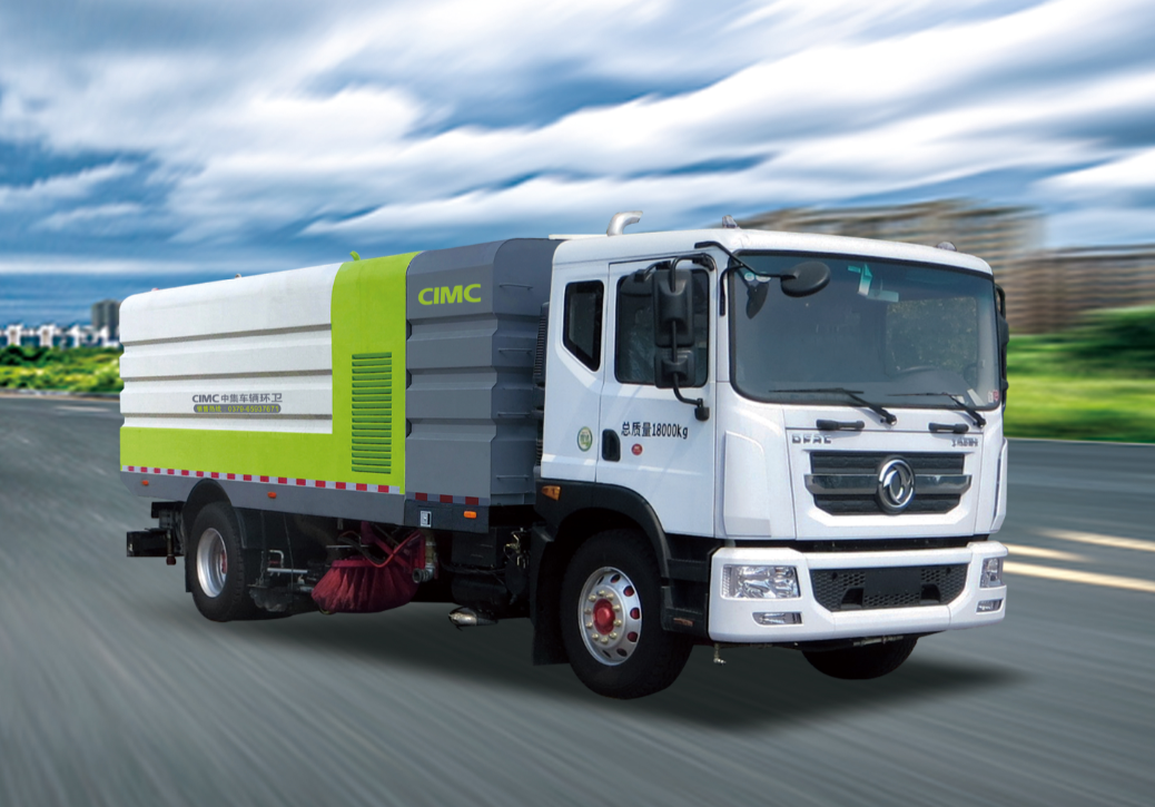 清“靚”一夏！新能源洗掃車(chē)清新出道