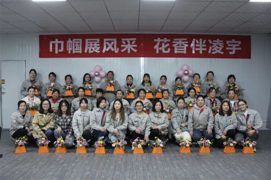 玫瑰亦鏗鏘，凌宇女工有力量！