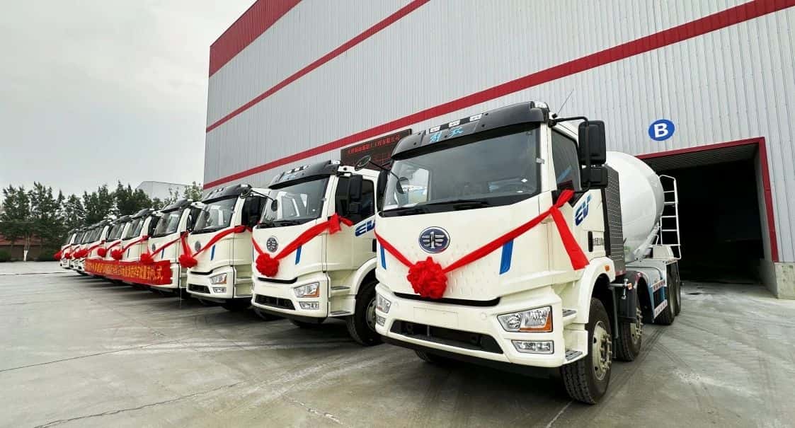 實力見證！中集車輛攪拌車再獲大客戶批量復(fù)購